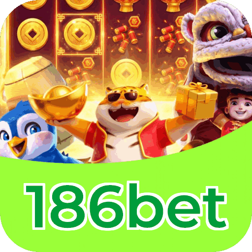 Interface do aplicativo 186bet mostrando jogos disponíveis no iOS e Android